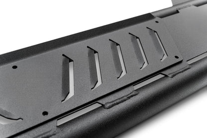 Roan Running Board Cab Length (2 Steps per Side) 2019 (New Body Style)-2025 Chevy Silverado/GMC Sierra 1500/2020-2025 2500 HD/3500 HD Crew Cab Textured Black NFab
