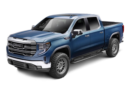 Roan Running Board Cab Length (2 Steps per Side) 2019 (New Body Style)-2025 Chevy Silverado/GMC Sierra 1500/2020-2025 2500 HD/3500 HD Crew Cab Textured Black NFab