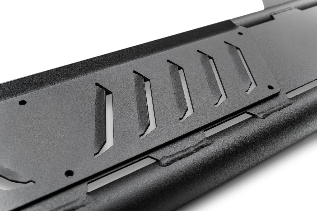 Roan Running Board Cab Length (2 Steps per Side) 2019-2025 (New Body Style) Ram 1500 Crew Cab Textured Black NFab