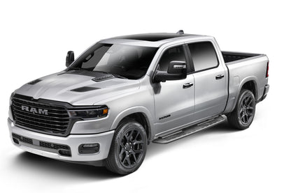 Roan Running Board Cab Length (2 Steps per Side) 2019-2025 (New Body Style) Ram 1500 Crew Cab Textured Black NFab