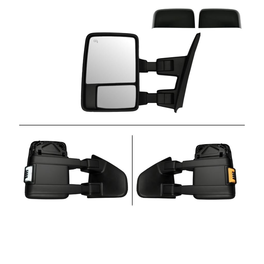 Ford F150 (2007-2014) Tow Mirrors - 2008 Style