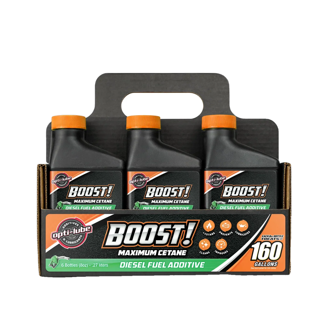 Opti-Lube Boost! Maximum Cetane Formula Diesel Fuel Additive: 8oz 6