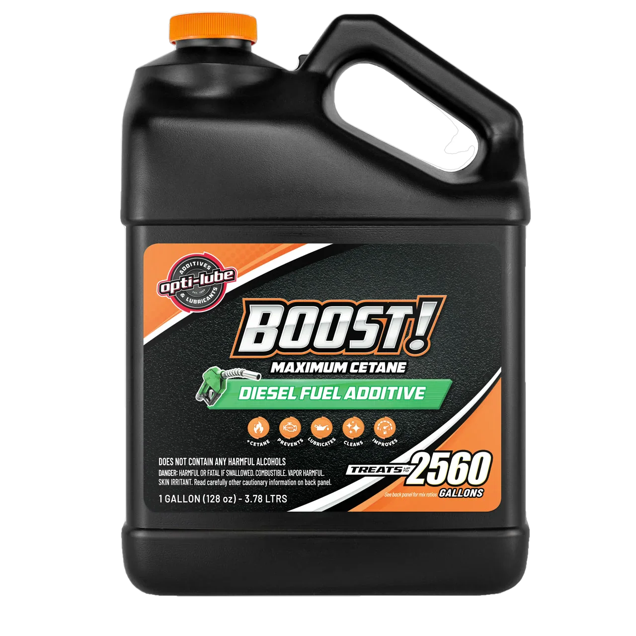 Opti-Lube Boost! Maximum Cetane Diesel Fuel Additive: 1 Gallon