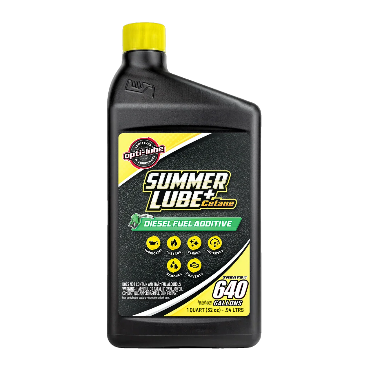 Opti-Lube Summer Lube +Cetane Formula Diesel Fuel Additive: Quart