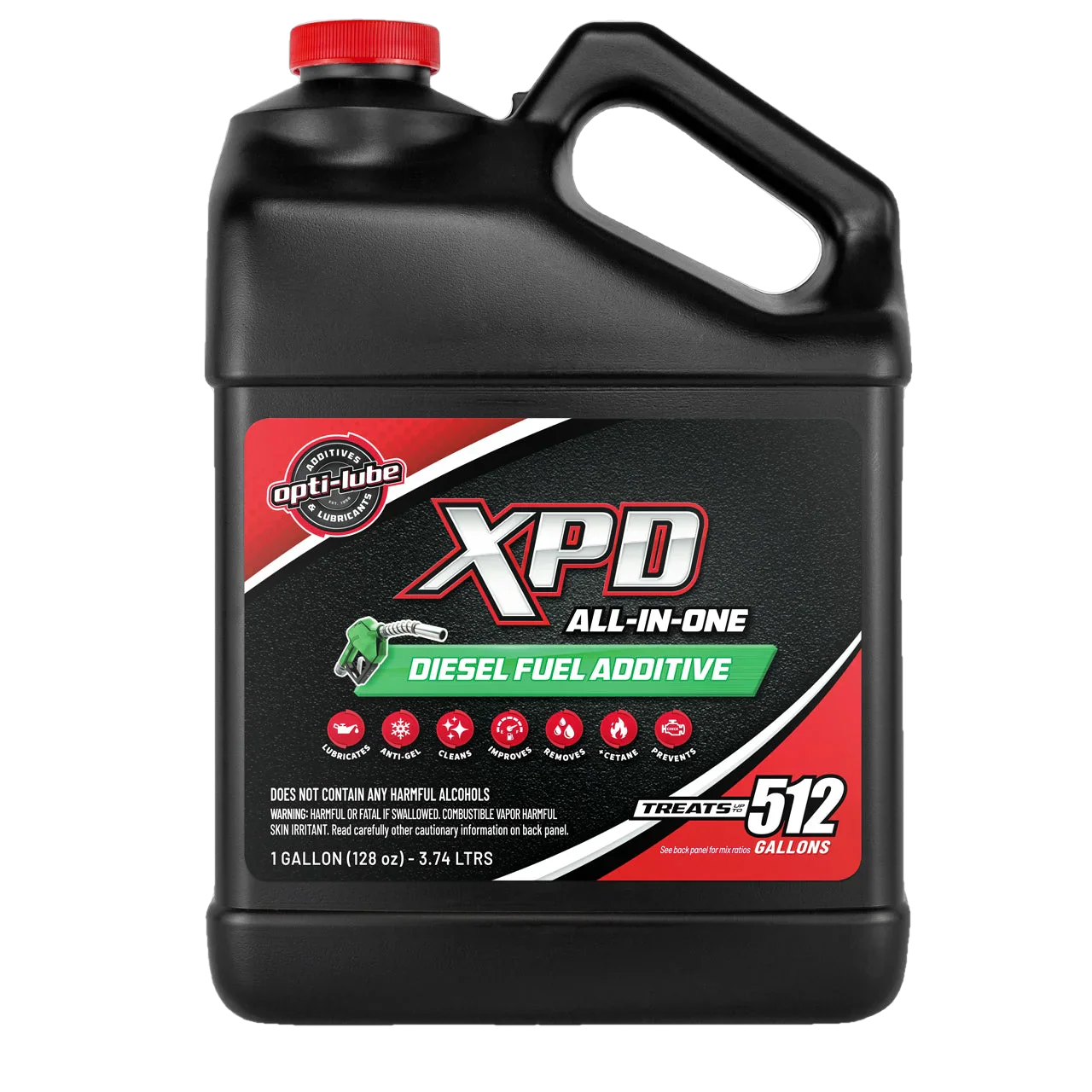 Opti-Lube XPD All-In-One Diesel Fuel Additive: 1 Gallon Without