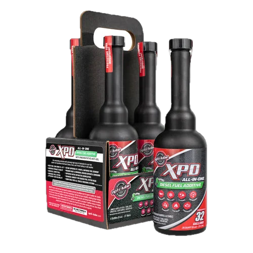 Opti-Lube XPD All-In-One Diesel Fuel Additive: 8oz 4 Pack of Long