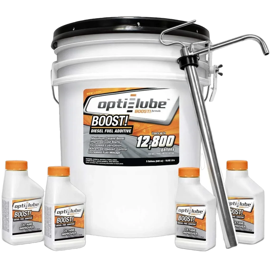 Opti-Lube Boost! Maximum Cetane Formula Diesel Fuel Additive: 5