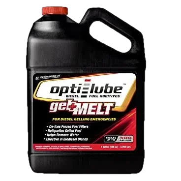 Opti-Lube Gel Melt Diesel Fuel Additive for Emergency Use: 1 Gallon