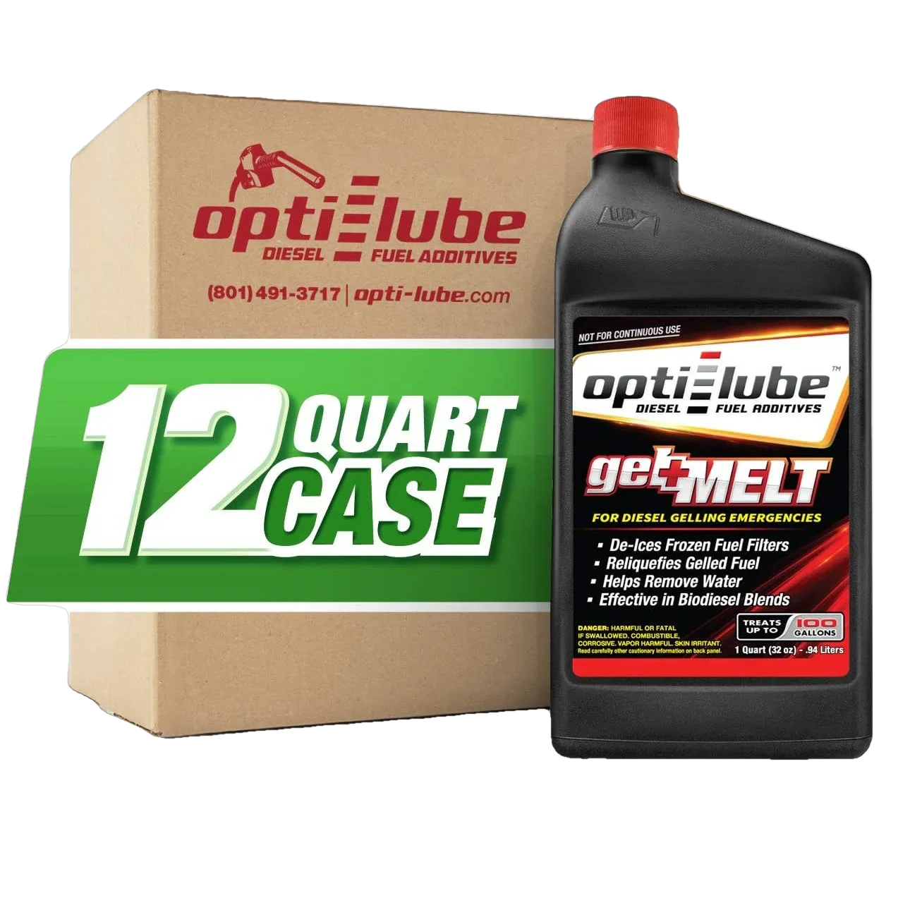 Opti-Lube Gel Melt Diesel Fuel Additive for Emergency Use: Case of 12