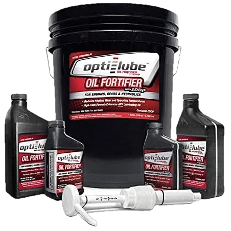 Opti-Lube Oil Fortifier with ZDDP (Zinc): 5 Gallon Pail with