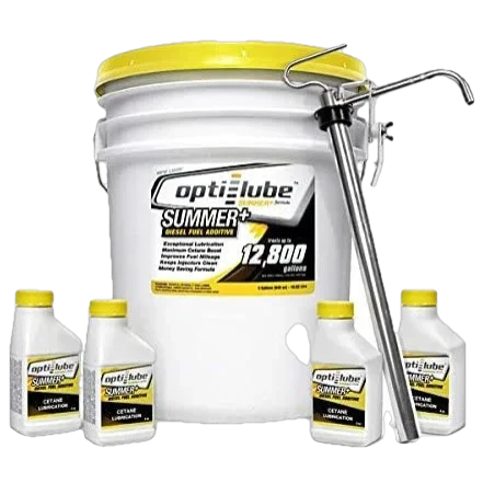 Opti-Lube Summer Lube +Cetane Diesel Fuel Additive: 5 Gallon Pail