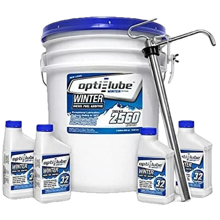 Opti-Lube Winter Anti-gel Diesel Fuel Additive: 5 Gallon Pail with