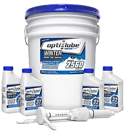 Opti-Lube Winter Anti-gel Diesel Fuel Additive: 5 Gallon Pail with