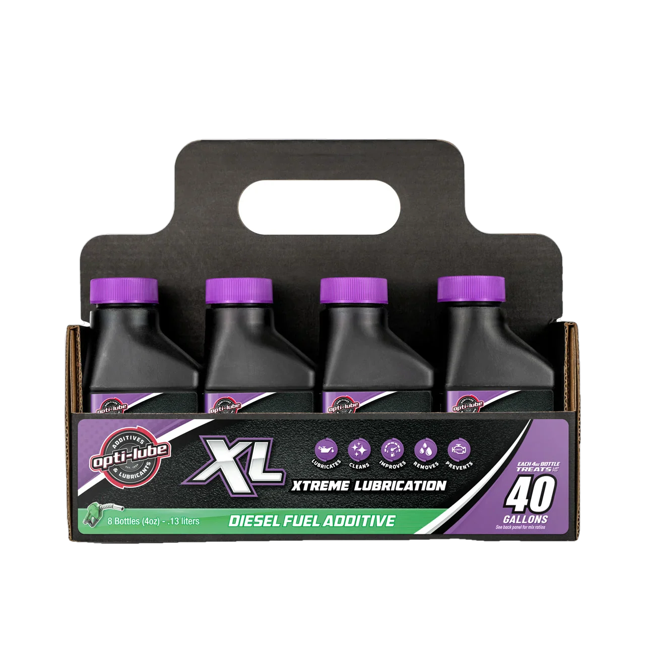Opti-Lube XL Xtreme Lubricant Diesel Fuel Additive: 4oz 8 Pack