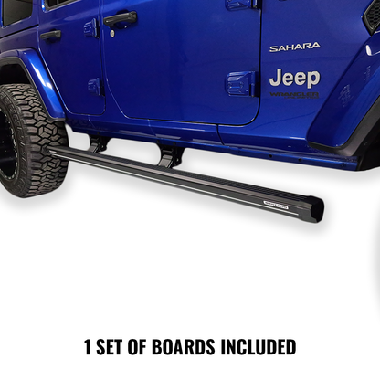 Lumastep M2 Powered Light Up Running Boards | 2018-2026 Jeep Wrangler JLU