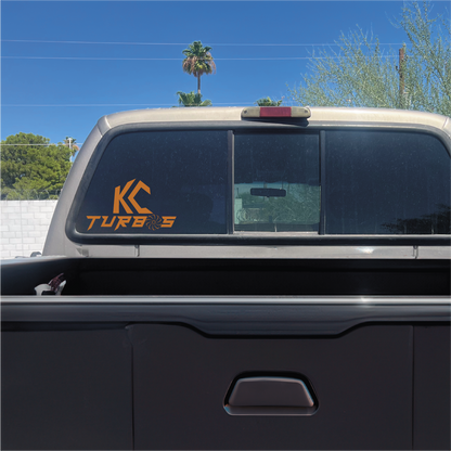 KC Turbos Original Logo - Vinyl Decal - view 8