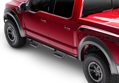 Predator Pro Cab Length (2 Steps per Side) 2014-2018 Chevy Silverado/GMC Sierra 1500 Crew Cab Textured Black NFab
