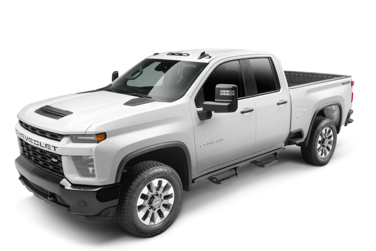 Predator Pro Cab Length (2 Steps per Side) 2019 (New Body Style)-2025 Chevy Silverado/GMC Sierra 1500/2020-2025 2500 HD/3500 HD Crew Cab Textured Black NFab