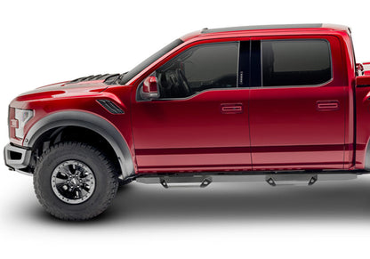 Predator Pro Cab Length (2 Steps per Side) 2009-2014 Ford F-150 SuperCrew Textured Black NFab