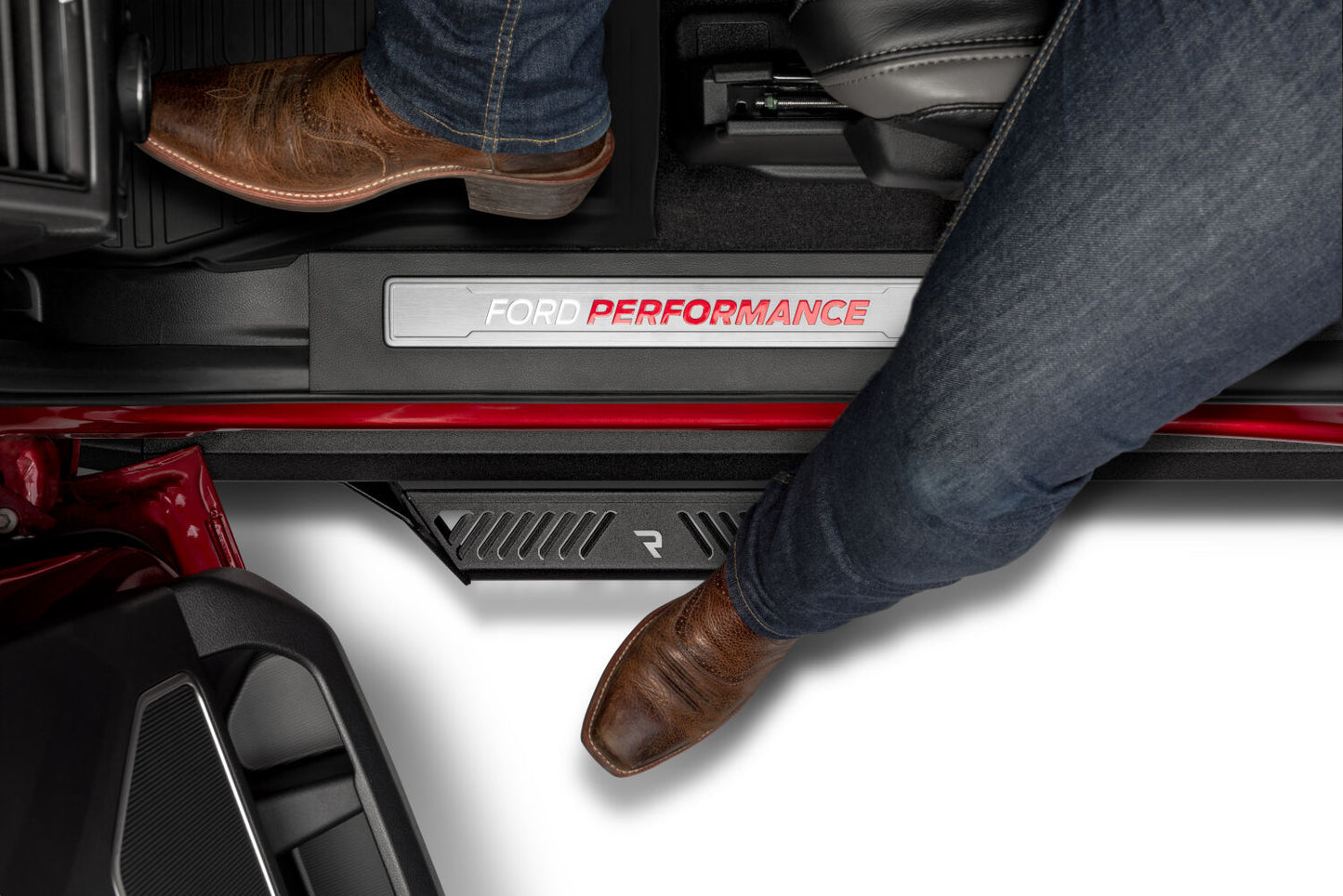 Predator Pro Full Length (1 Step per Side) 2021-2025 Ford Bronco 2-Door Textured Black NFab