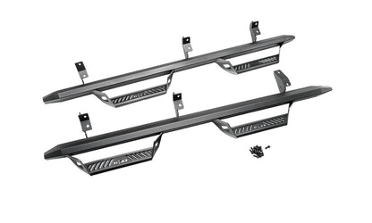 Predator Pro Full Length (1 Step per Side) 2021-2025 Ford Bronco 2-Door Textured Black NFab