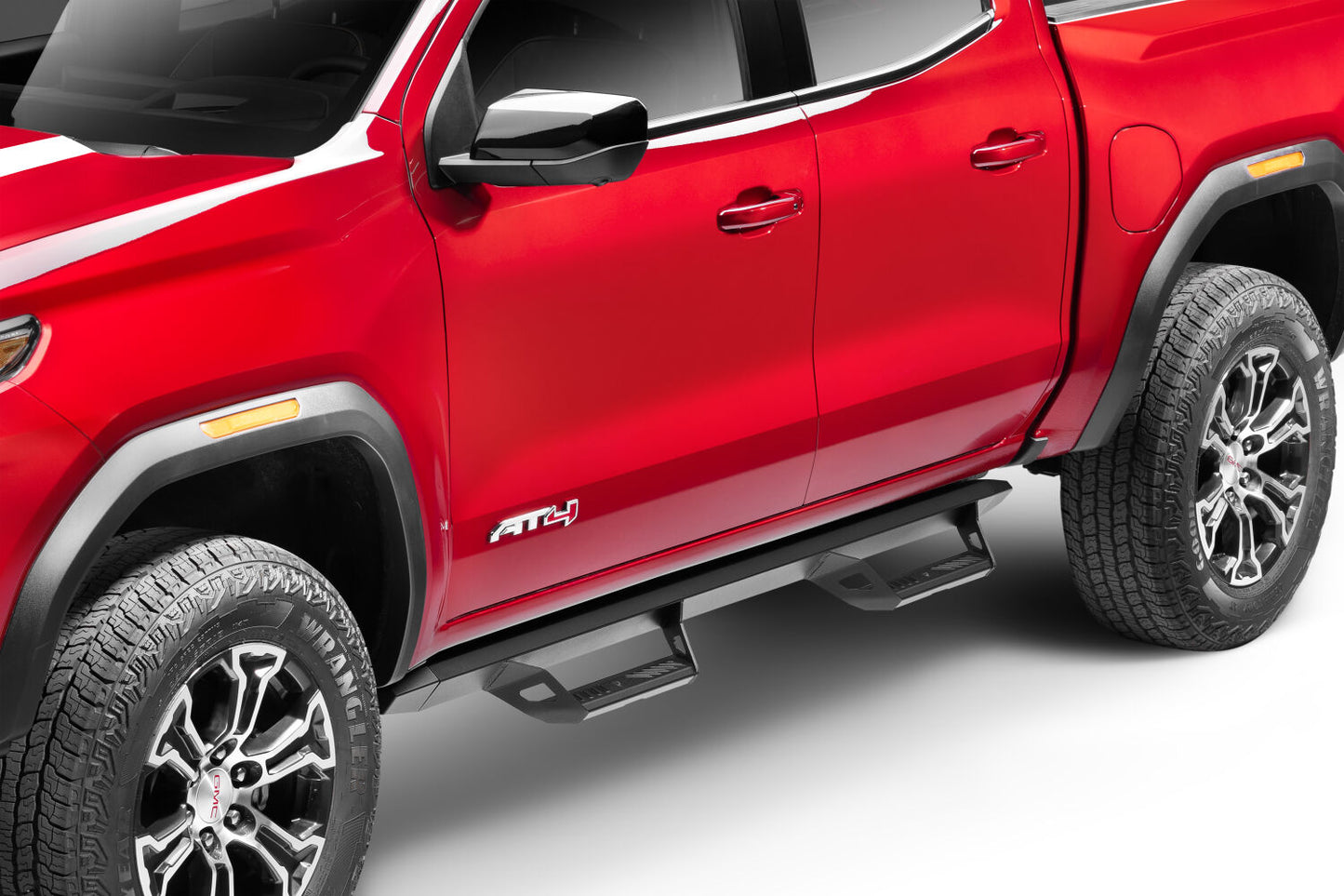Predator Pro Cab Length (2 Steps per Side) 2015-2025 Chevy Colorado/GMC Canyon Crew Cab Textured Black NFab