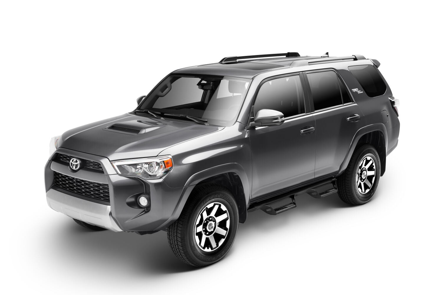 Predator Pro Cab Length (2 Steps per Side) 2014-2024 Toyota 4Runner Non-Limited Textured Black NFab