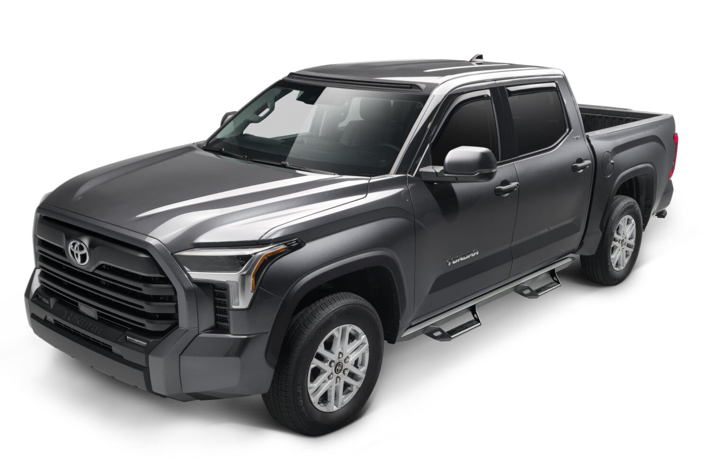 Predator Pro Cab Length (2 Steps per Side) 2022-2025 Toyota Tundra CrewMax Textured Black NFab