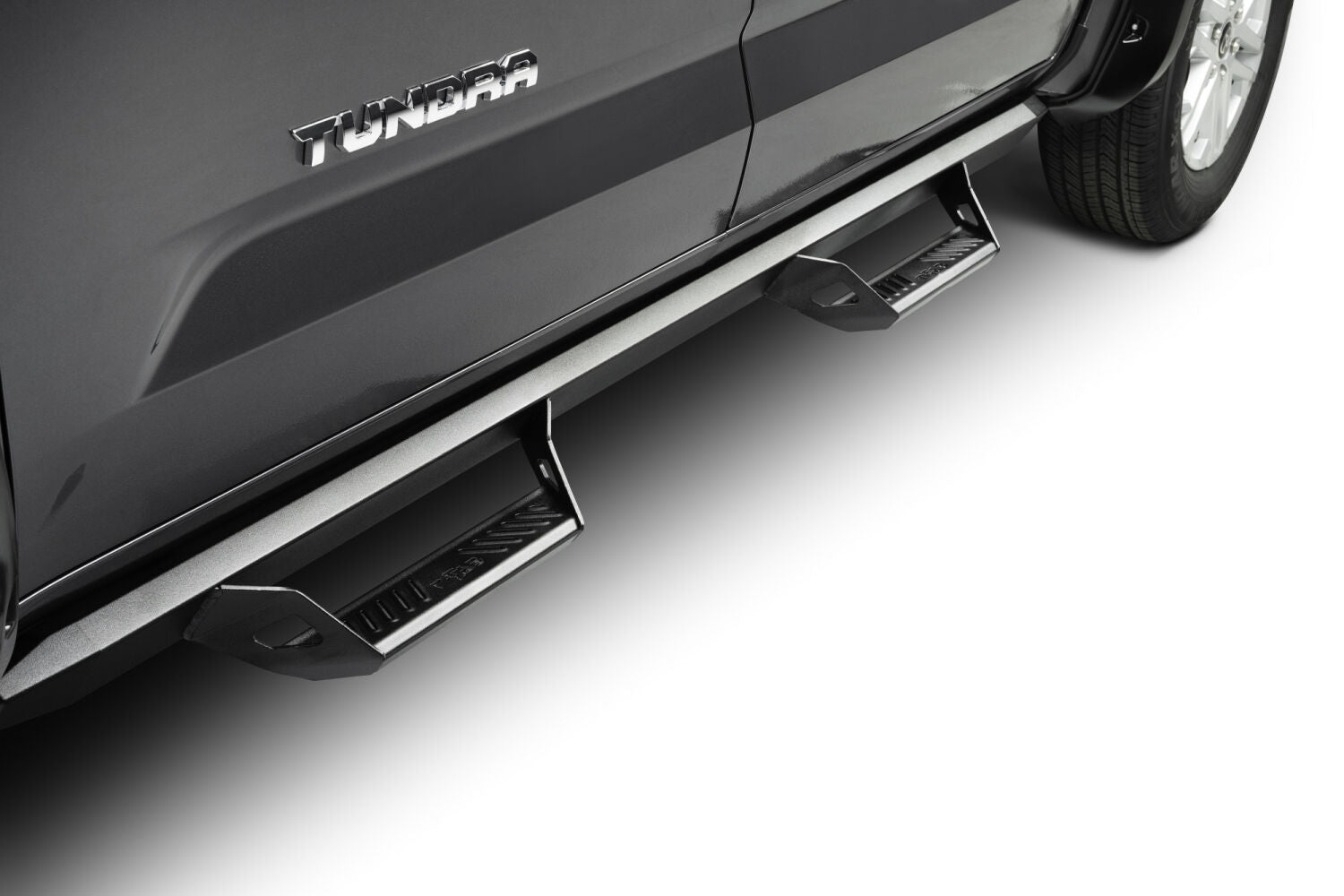 Predator Pro Cab Length (2 Steps per Side) 2022-2025 Toyota Tundra CrewMax Textured Black NFab