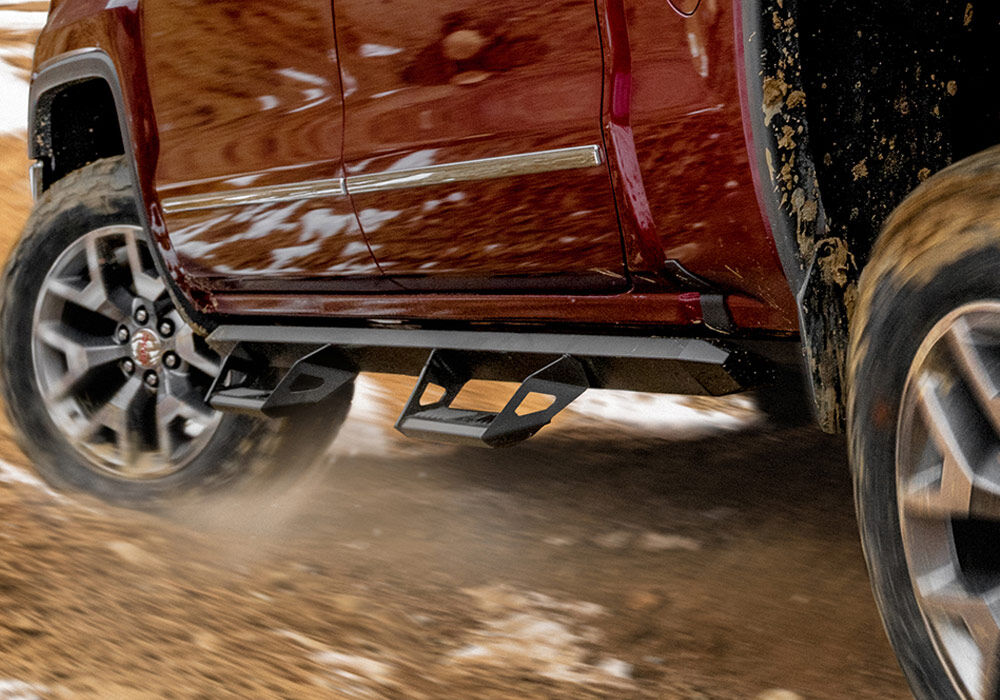 Predator Pro Cab Length (2 Steps per Side) 2022-2025 Toyota Tundra CrewMax Textured Black NFab