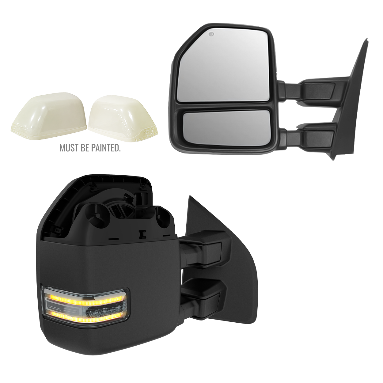 Ford F150 (2007-2014) New Style Tow Mirrors