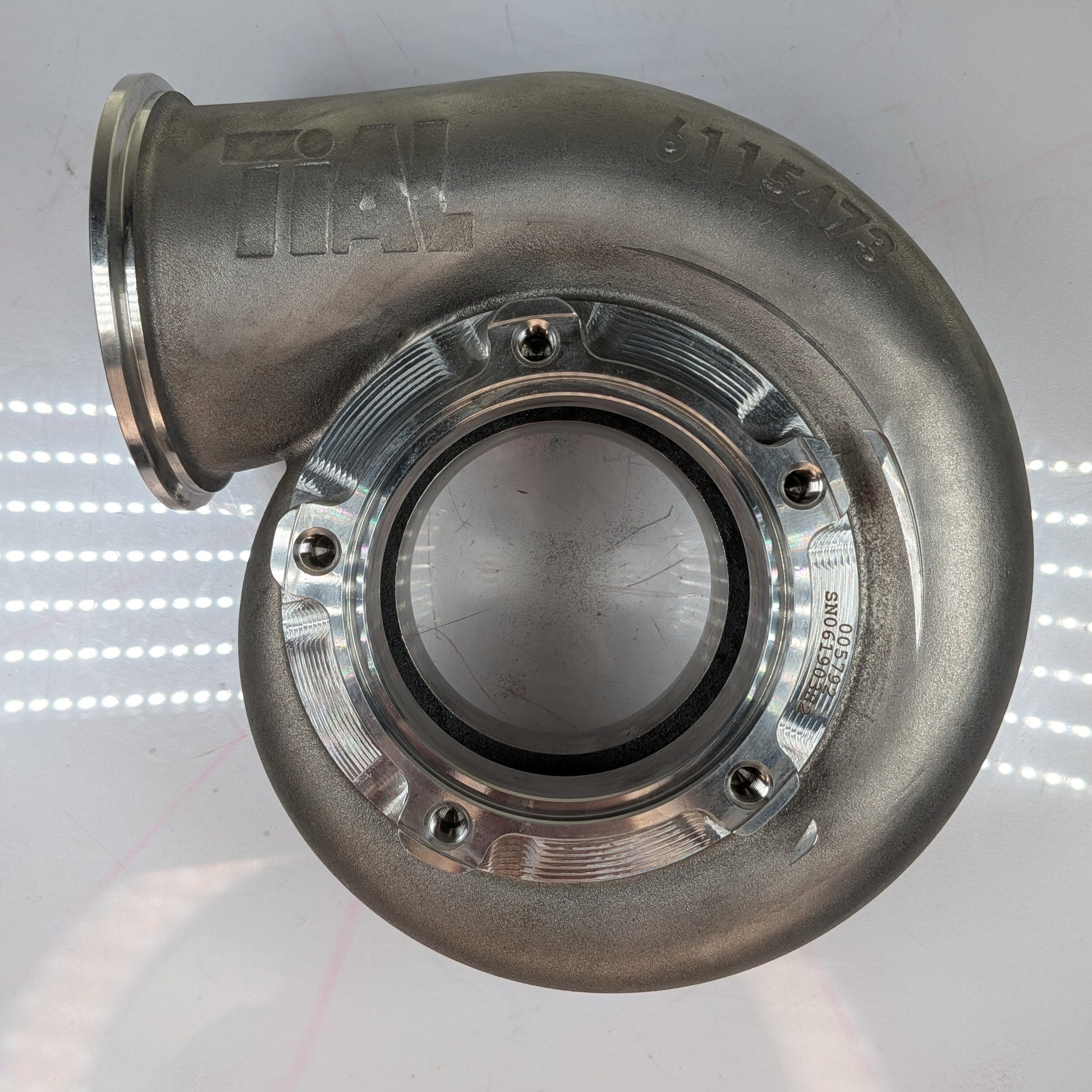 KC Garage Sale TiALSport SS V-flanged Mid-Frame SX/SX-E Turbine - view 3