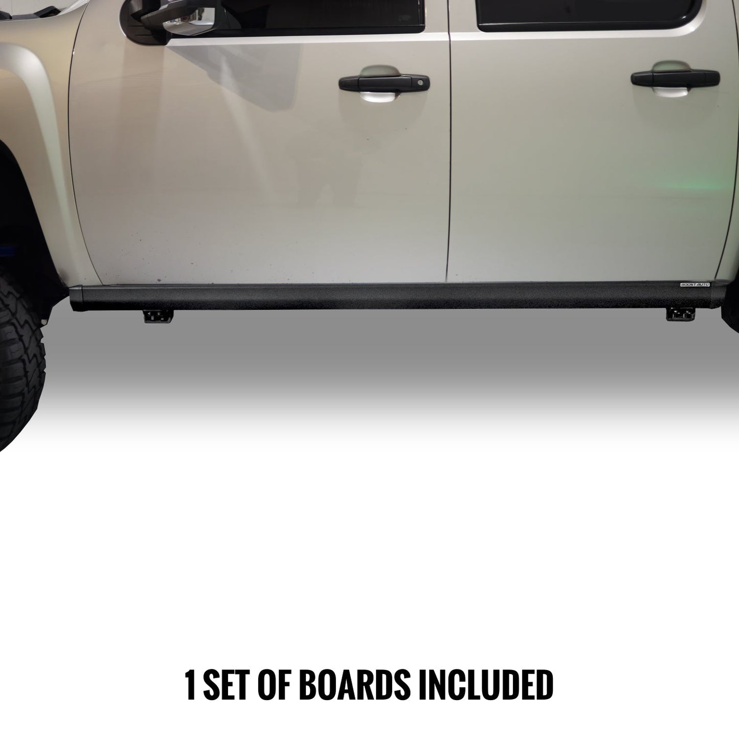 Boost Auto Powered Running Boards | 2007.5-2014 Chevy Silverado & GMC Sierra