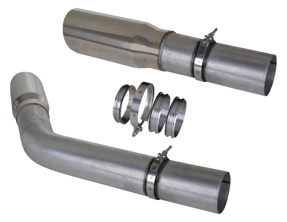 5 Inch Quick Connect Couplers CNC Machined Flanges And V-Band Clamp Diamond Eye