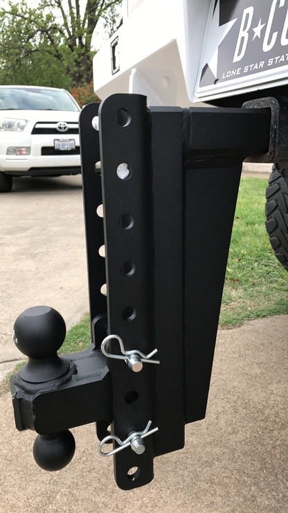 Heavy/Extreme Duty 2 inch & 2-5/16 inch Dual Ball BulletProof Hitch