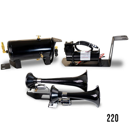 DIRECT FIT TRAIN HORN AND ONBOARD AIR SYSTEMS FOR 2019-2023 FORD RANGER