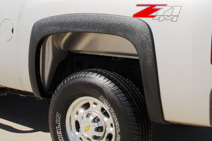 Sport Style Fender Flare Set Rear, Smooth, 2-Piece Set 2007-2014 Silverado/Sierra 1500/2500 HD/3500 HD Fleetside Lund