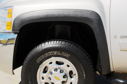 Sport Style Fender Flare Set Front, Textured, 2-Piece Set 2007-2014 Silverado/Sierra 1500/2500 HD/3500 HD Fleetside Lund
