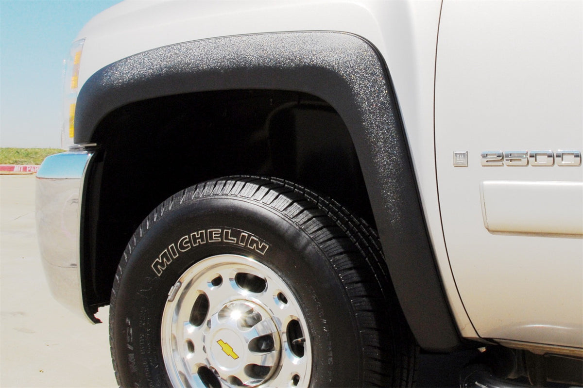 Sport Style Fender Flare Set Front, Textured, 2-Piece Set 2007-2014 Silverado/Sierra 1500/2500 HD/3500 HD Fleetside Lund