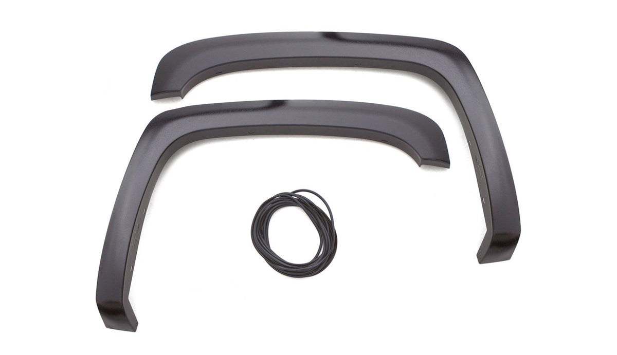 Sport Style Fender Flare Set Front, Textured, 2-Piece Set 2007-2014 Silverado/Sierra 1500/2500 HD/3500 HD Fleetside Lund