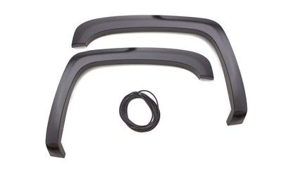 Sport Style Fender Flare Set Front, Textured, 2-Piece Set 2007-2014 Silverado/Sierra 1500/2500 HD/3500 HD Fleetside Lund