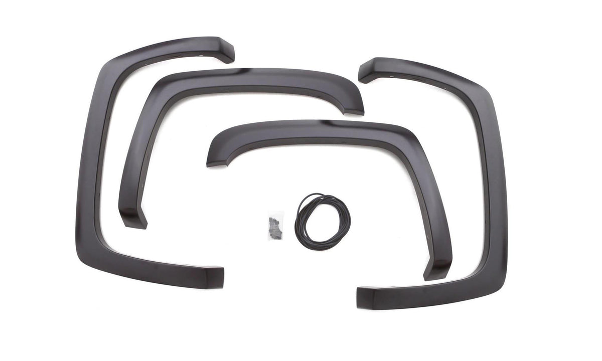 Sport Style Fender Flare Set Front and Rear, Smooth, 4-Piece Set 2016-2022 Toyota Tacoma Fleetside Lund