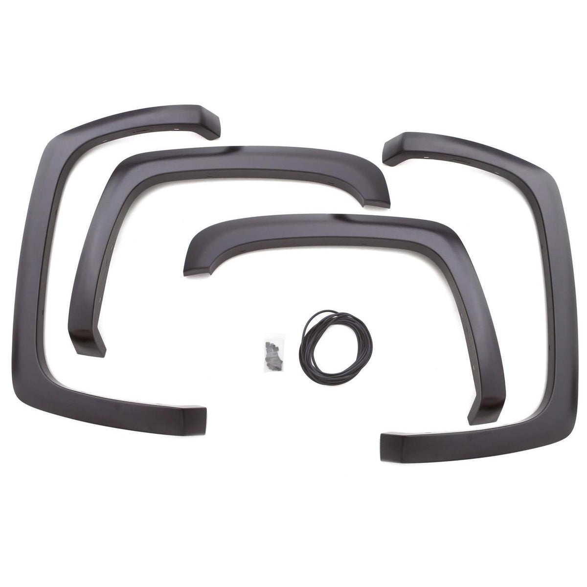 Sport Style Fender Flare Set Front and Rear, Textured, 4-Piece Set 2015-2020 Colorado/Canyon Fleetside 61.7 Bed Lund