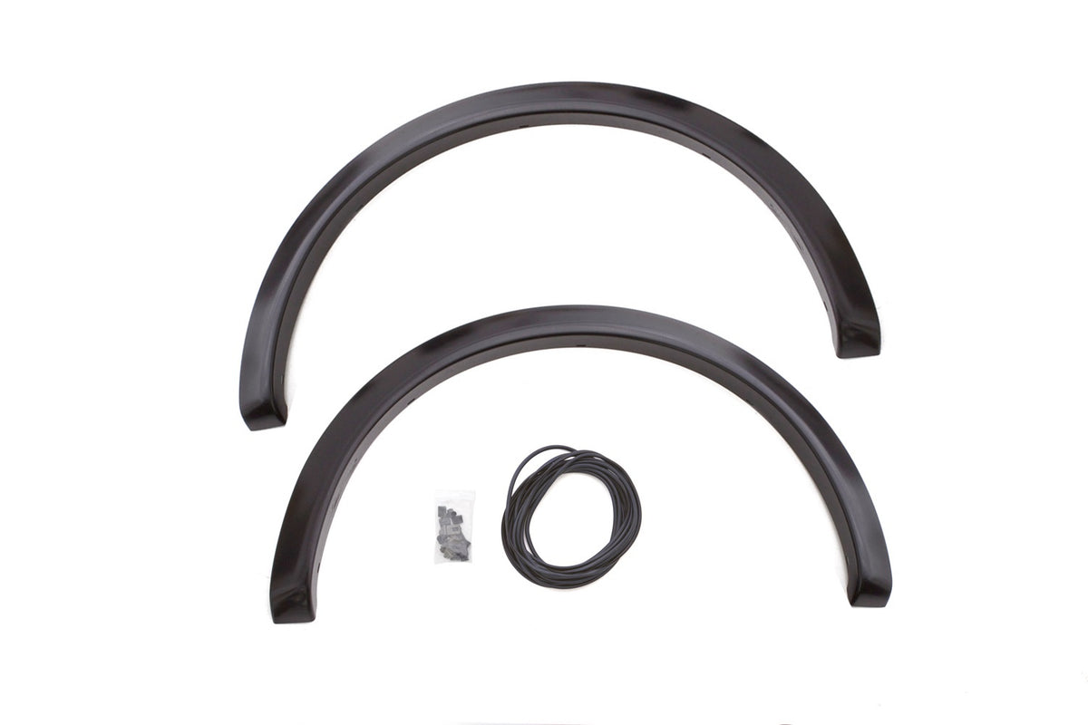 Sport Style Fender Flare Set Rear, Textured, 2-Piece Set 1999-2007 Ford F-250/F-350 Super Duty Fleetside Lund