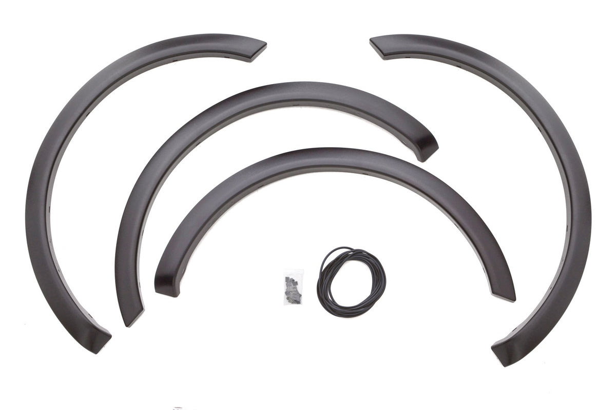 Sport Style Fender Flare Set Front and Rear, Textured, 4-Piece Set 1999-2007 Ford F-250/F-350 Super Duty Fleetside Lund