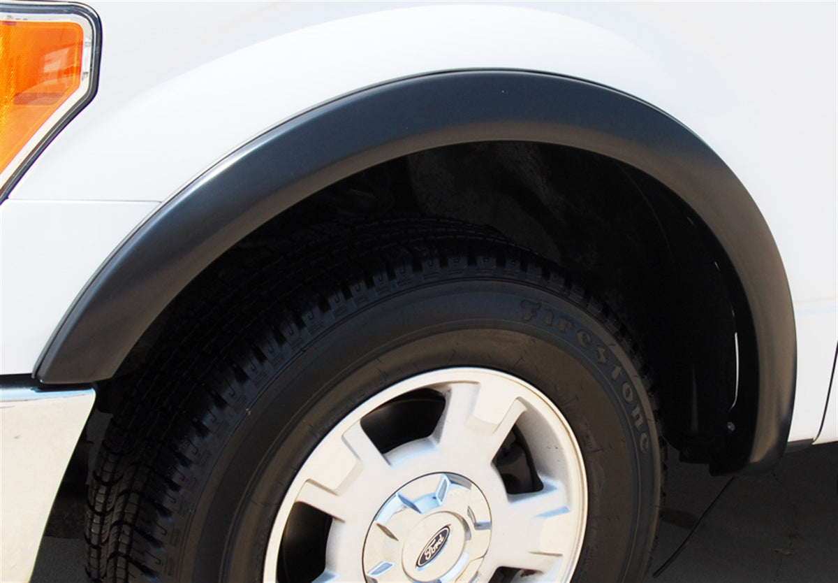 Sport Style Fender Flare Set Front, Textured, 2-Piece Set 2009-2014 Ford F-150 Fleetside Lund