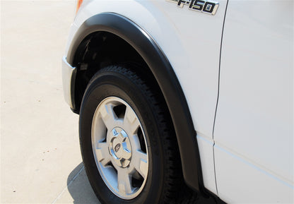 Sport Style Fender Flare Set Front, Textured, 2-Piece Set 2009-2014 Ford F-150 Fleetside Lund