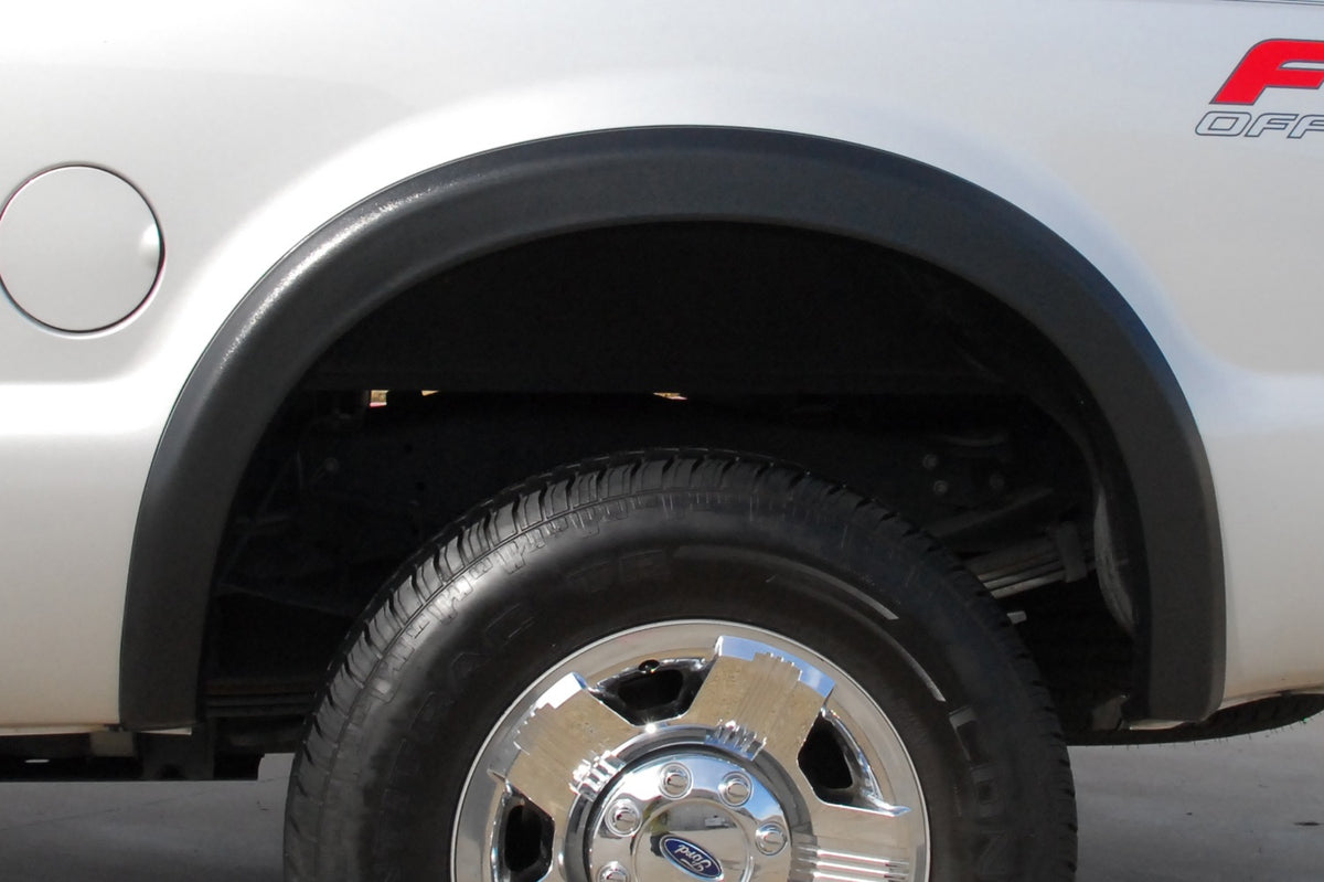 Sport Style Fender Flare Set Rear, Textured, 2-Piece Set 2008-2010 Ford F-250/F-350 Super Duty Fleetside Lund