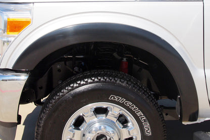 Sport Style Fender Flare Set Front, Textured, 2-Piece Set 2011-2016 Ford F-250 Super Duty/F-350 Super Duty Fleetside Lund