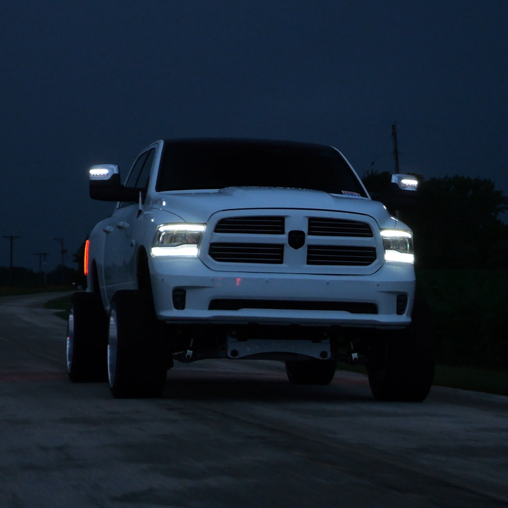 2023+ Style Ram Tow Mirrors | 2009-2018 Dodge Ram 1500
